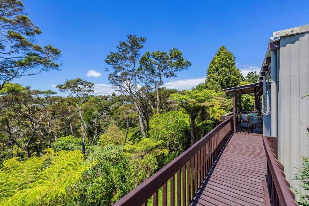 Sunny Cosy Rooms In Auckland Nice Garden Bush View Exterior foto